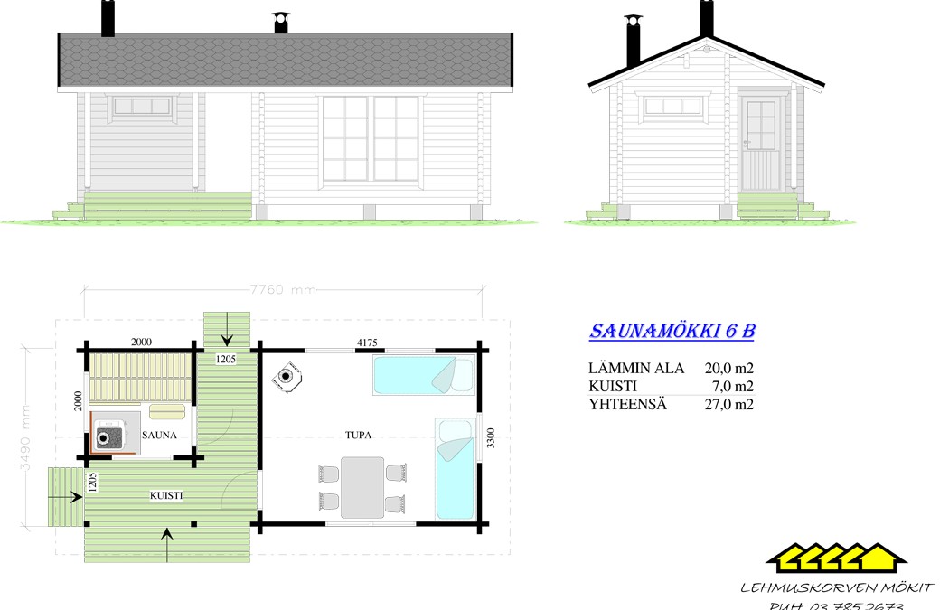 Saunamökki 6 B