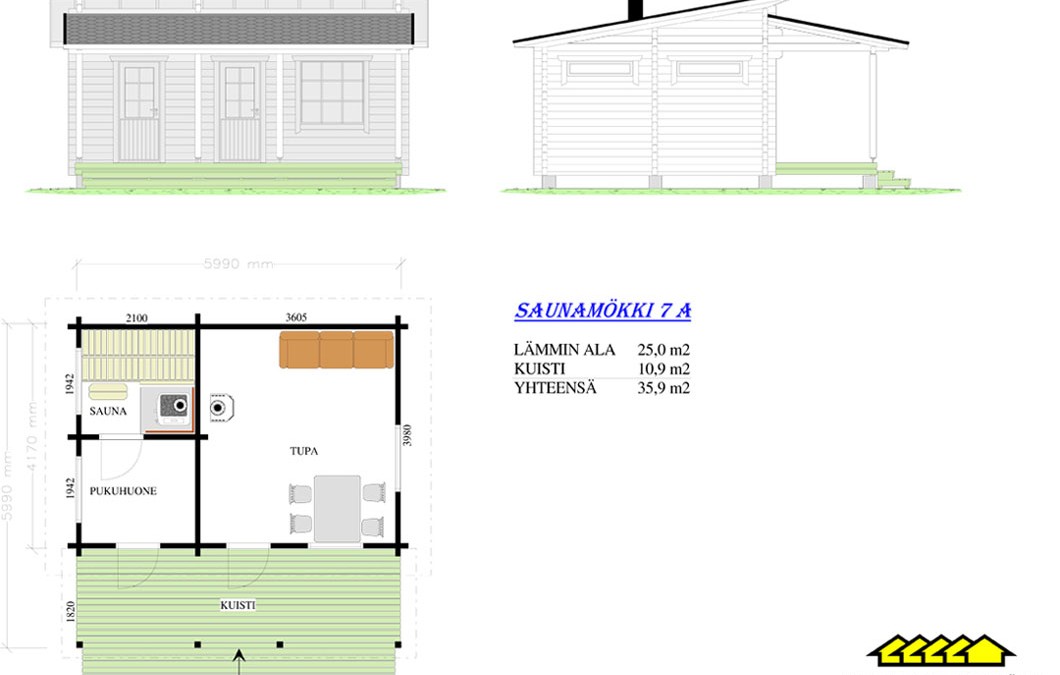 Saunamökki 7 A
